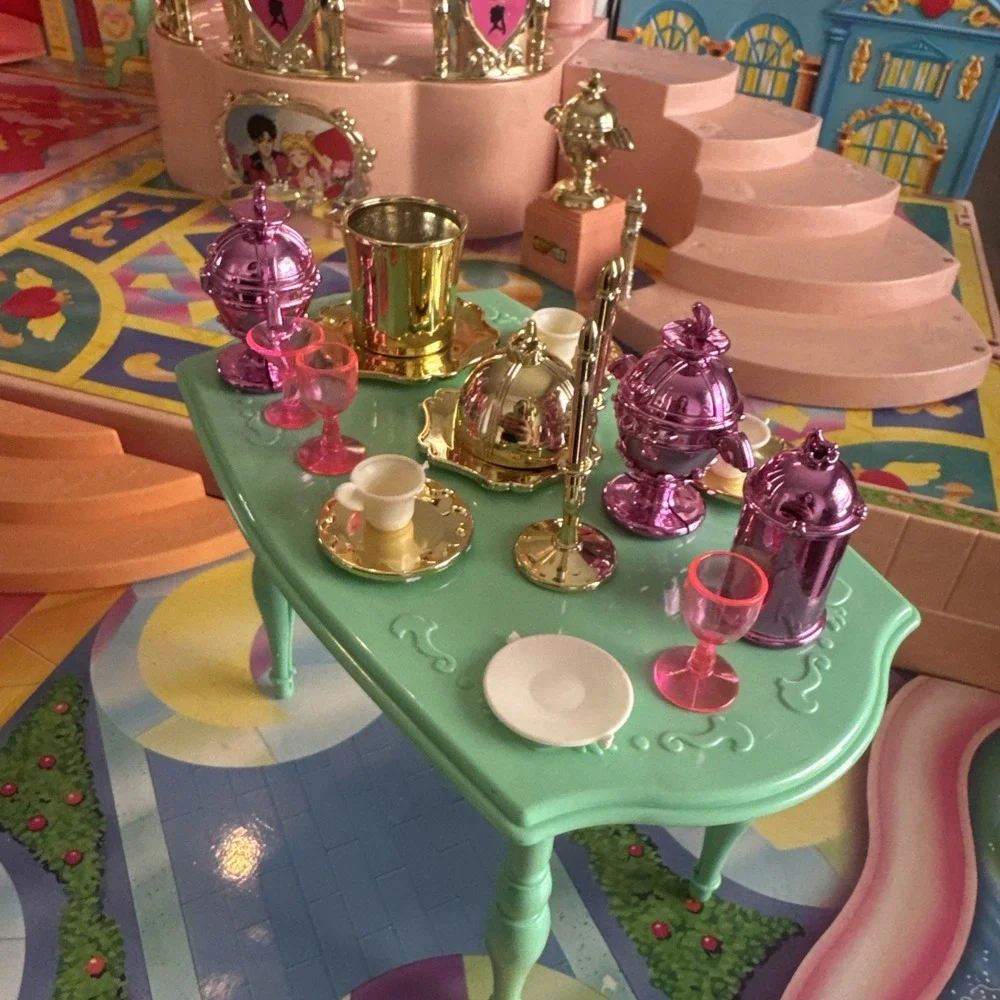 Sailor moon Sailor Team‎ Sparkling Castle doll house with box